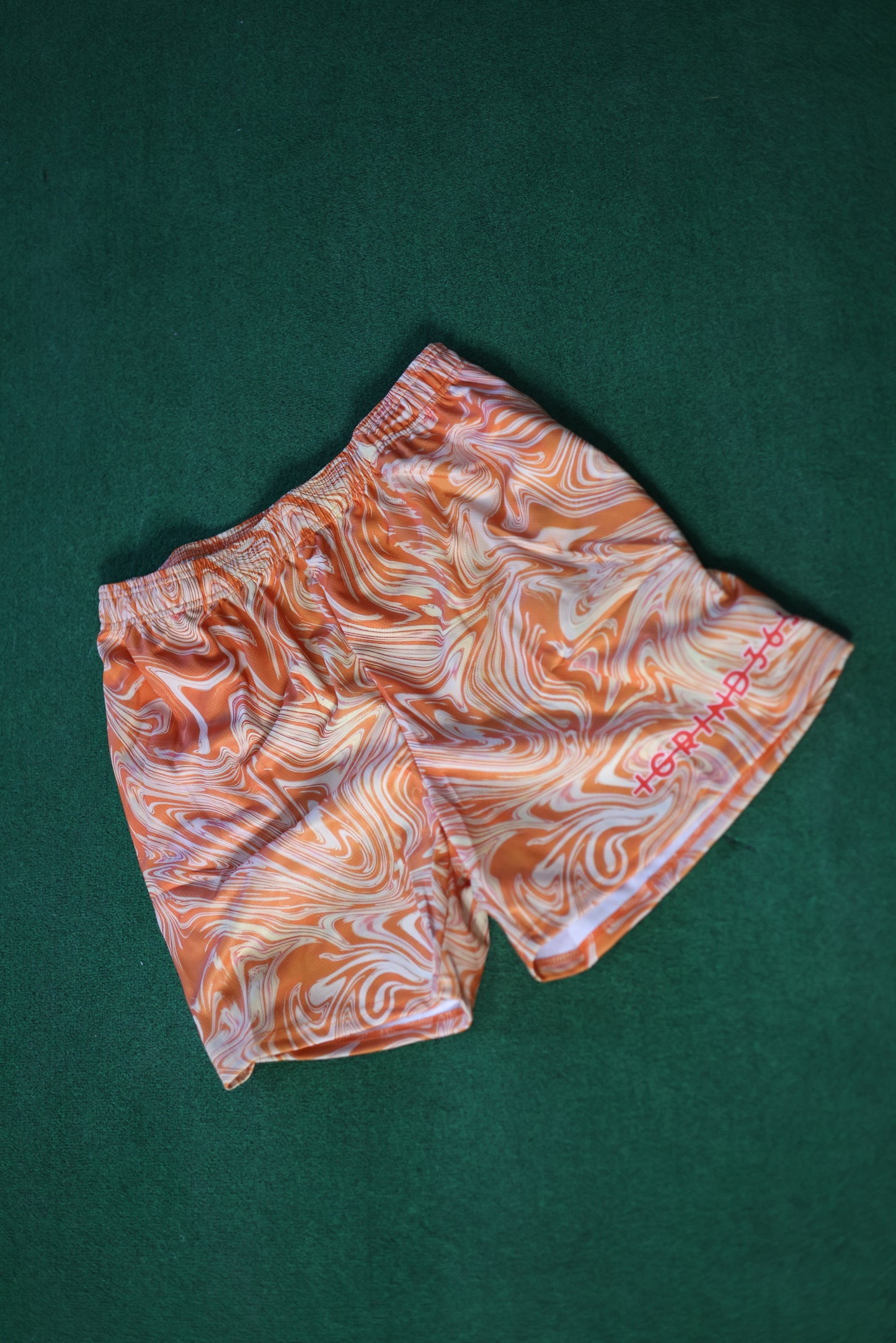 Orange shorts